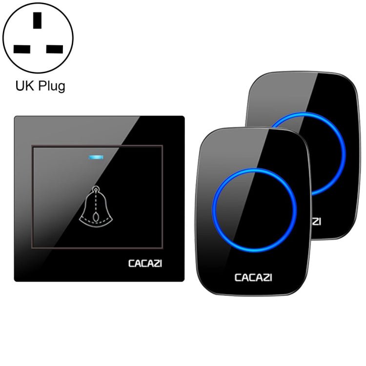 CACAZI H10 1 For 2 Home Wireless Music Doorbell without Battery - Trustpick