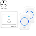 CACAZI H10 1 For 2 Home Wireless Music Doorbell without Battery - Trustpick