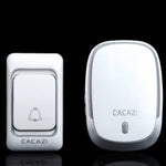 CACAZI K01 Pager Wireless Smart Music Waterproof Doorbell, Random Color Delivery, US / EU / UK Plug - Trustpick