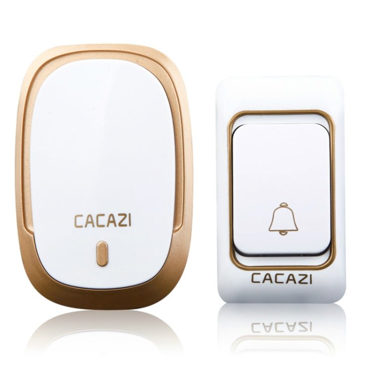 CACAZI K01 Pager Wireless Smart Music Waterproof Doorbell, Random Color Delivery, US / EU / UK Plug - Trustpick
