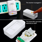 CACAZI V027G One Button Three Receivers Self - Powered Wireless Home Kinetic Electronic Doorbell, UK Plug - Trustpick