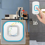 CACAZI V028F 1 For 3 Wireless Music Doorbell without Battery - Trustpick