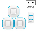 CACAZI V028F 1 For 3 Wireless Music Doorbell without Battery - Trustpick