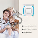 CACAZI V028F Wireless Music Doorbell without Battery - Trustpick