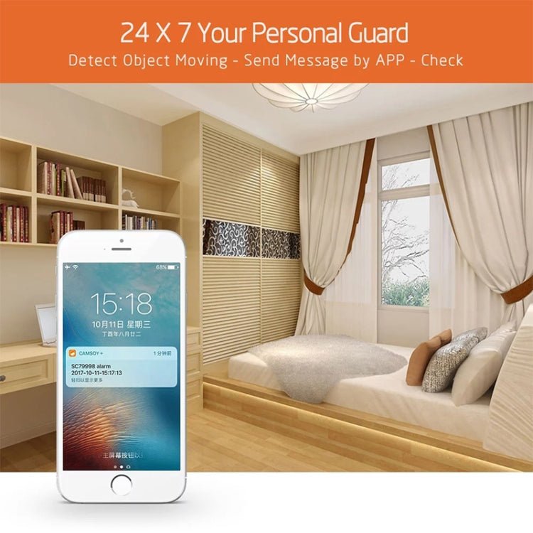 CAMSOY C2 Intelligent Bluetooth Monitor HD Night Vision WIFI Remote Monitor Camera - Trustpick