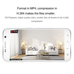 CAMSOY C9 HD 1280 x 720P 70 Degree Wide Angle Wireless WiFi Wearable Intelligent Surveillance Camera, Support Infrared Right Vision & Motion Detection Alarm & Loop Recording & Timed Capture - Trustpick