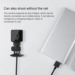 CAMSOY S1 HD 1280 x 720P 140 Degree Wide Angle Wireless WiFi Intelligent Surveillance Camera - Trustpick