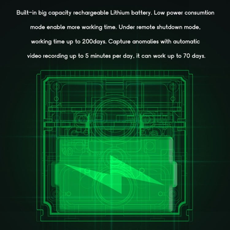 CAMSOY S50 1440P WiFi Wireless Network Action Camera Wide - angle Recorder with Mount - Trustpick