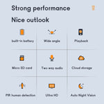 CAMSOY S50 1440P WiFi Wireless Network Action Camera Wide - angle Recorder with Mount - Trustpick