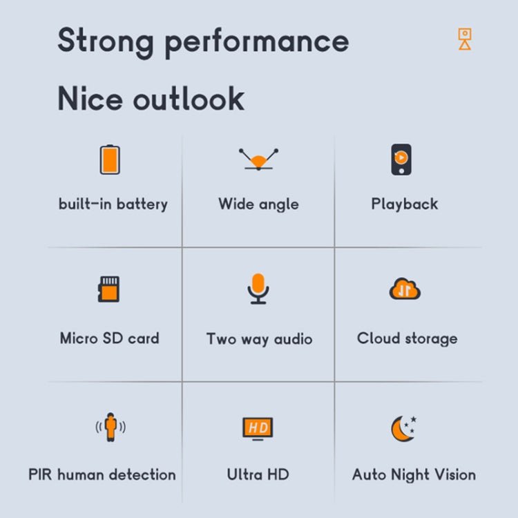 CAMSOY S50 1440P WiFi Wireless Network Action Camera Wide - angle Recorder with Mount - Trustpick