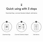 CAMSOY S50 1440P WiFi Wireless Network Action Camera Wide - angle Recorder with Mount - Trustpick