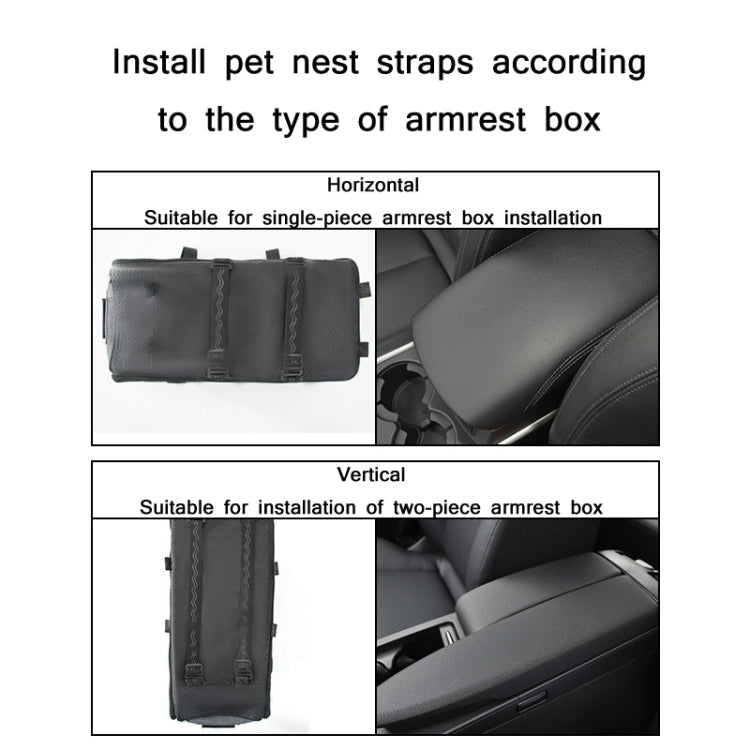 Car Central Control Seat Pet Portable Bed Pad - Trustpick