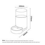 Cat Automatic Water Dispenser Drinking Water Bowl Dog Feeder - Trustpick