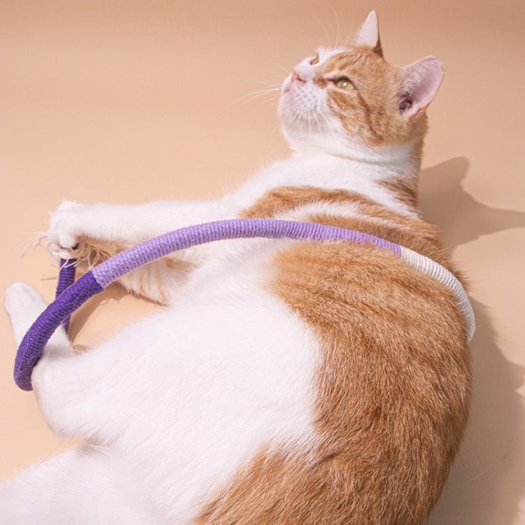 Cat Bite Rope Toy Catnip Cat Teasing Stick - Trustpick