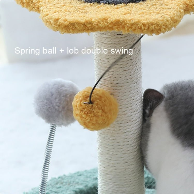Cat Climbing Rack Small Turntable Cat Scratching Board Toy - Trustpick