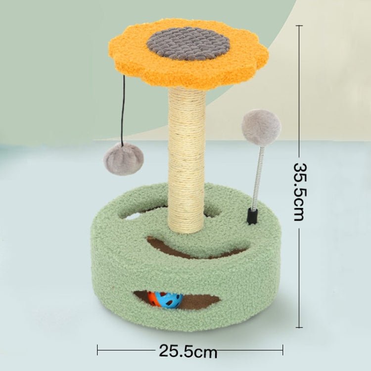 Cat Climbing Rack Small Turntable Cat Scratching Board Toy - Trustpick