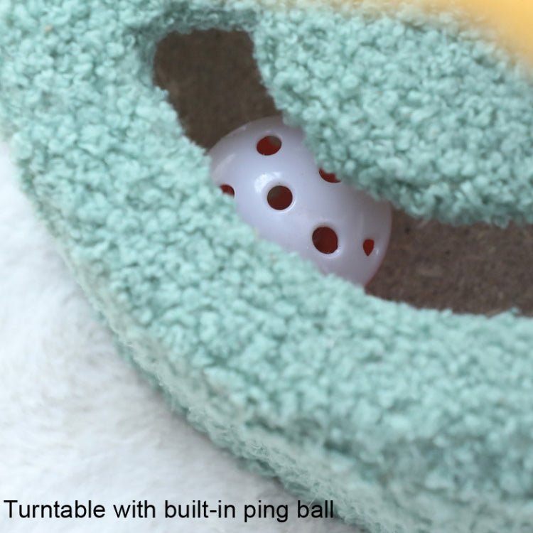 Cat Climbing Rack Small Turntable Cat Scratching Board Toy - Trustpick