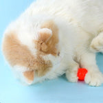 Cat Interactive Plush Toy Silent Plush Ball Launcher Pet Toy Balls - Trustpick