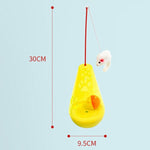 Cat Toy Ball Cat Stick Self - stimulation Boredom Relief Food Leakage Tumbler - Trustpick