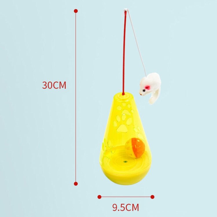 Cat Toy Ball Cat Stick Self - stimulation Boredom Relief Food Leakage Tumbler - Trustpick