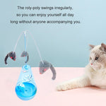 Cat Toy Ball Cat Stick Self - stimulation Boredom Relief Food Leakage Tumbler - Trustpick