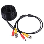 CCTV Cable, Video Power Cable, RG59 Coaxial Cable, Length: 10m - Trustpick