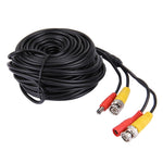 CCTV Cable, Video Power Cable, RG59 Coaxial Cable, Length: 20m - Trustpick