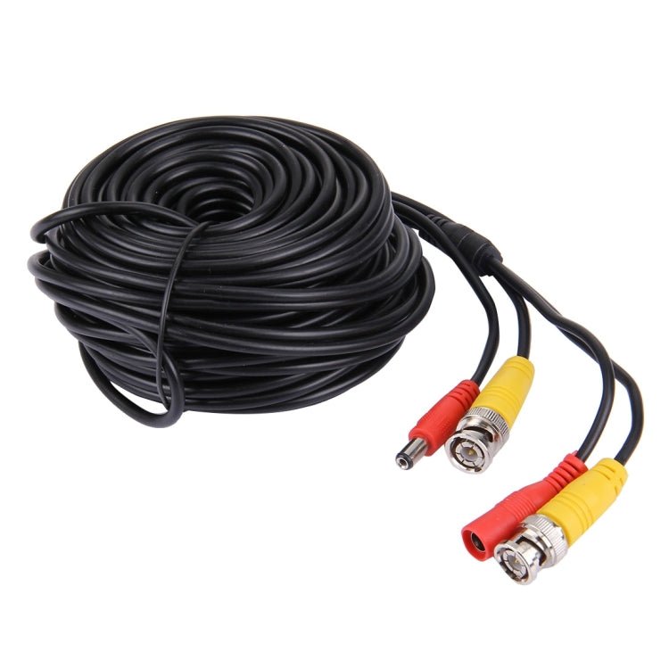 CCTV Cable, Video Power Cable, RG59 Coaxial Cable, Length: 20m - Trustpick
