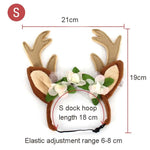 Christmas Pet Accessories Dog Hairpin Cat Ornament Christmas Antler Headband - Trustpick