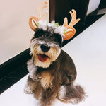 Christmas Pet Accessories Dog Hairpin Cat Ornament Christmas Antler Headband - Trustpick