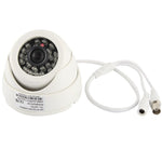 CMOS 420TVL 3.6mm Lens ABS Material Color Infrared Camera with 24 LED, IR Distance: 20m - Trustpick