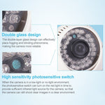 CMOS 420TVL 3.6mm Lens ABS Material Color Infrared Camera with 36 LED, IR Distance: 20m - Trustpick