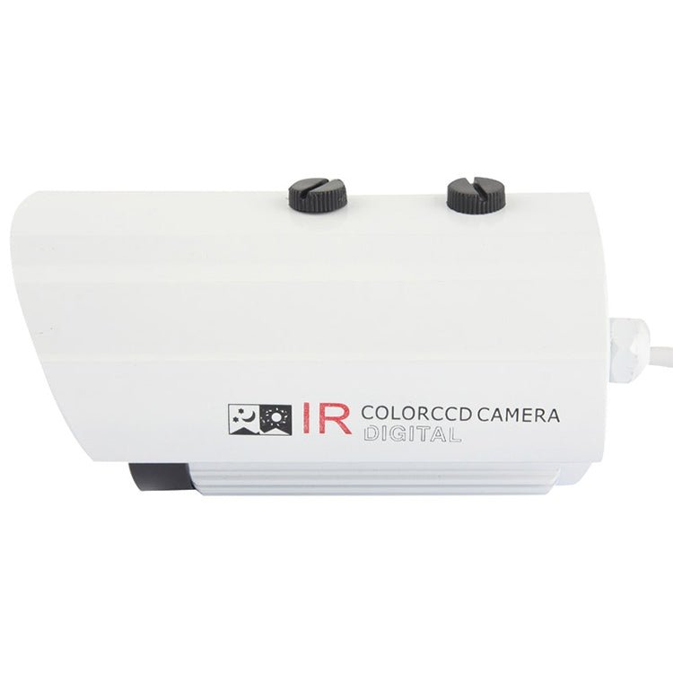 CMOS 420TVL 6mm Lens Metal Material Array LED Color Infrared Camera with 3 LED, IR Distance: 20m - Trustpick