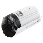 CMOS 420TVL 6mm Lens Metal Material Array LED Color Infrared Camera with 3 LED, IR Distance: 20m - Trustpick