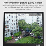 CMOS 420TVL 6mm Lens Metal Material Array LED Color Infrared Camera with 3 LED, IR Distance: 20m - Trustpick