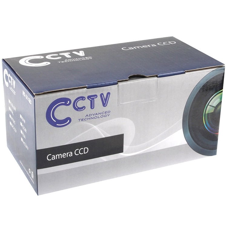 CMOS 420TVL 6mm Lens Metal Material Color Infrared Camera with 36 LED, IR Distance: 20m - Trustpick