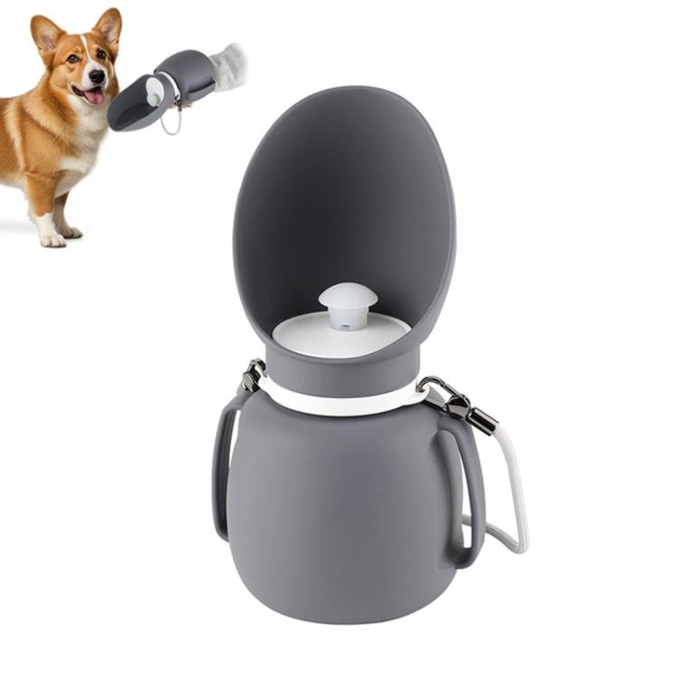 Convenient Collapsible Pet Water Bottle Outdoor Dog Walking Drinking Waterer Mug - Trustpick