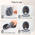 Convenient Collapsible Pet Water Bottle Outdoor Dog Walking Drinking Waterer Mug - Trustpick