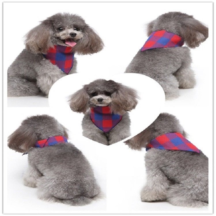 Cotton Cartoon Print Pet Saliva Towel - Trustpick