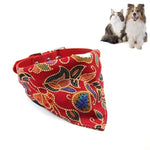 Cotton Pet Bib Cat Headband Dog Saliva Towel - Trustpick