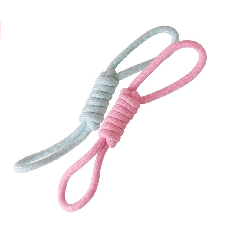 Cotton Rope Dog Molar Teeth Cleaning Toy Candy Color Woven Cotton Rope - Trustpick
