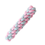 Cotton Rope Dog Molar Teeth Cleaning Toy Candy Color Woven Cotton Rope - Trustpick
