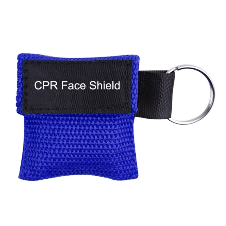 CPR Emergency Face Shield Mask Key Ring Breathing Mask - Trustpick