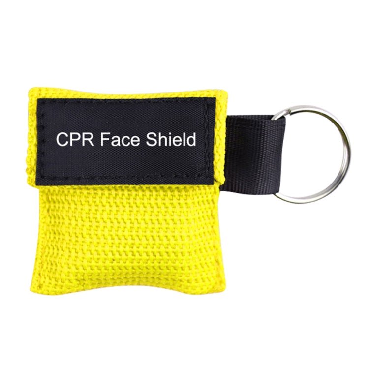 CPR Emergency Face Shield Mask Key Ring Breathing Mask - Trustpick