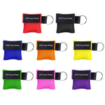 CPR Emergency Face Shield Mask Key Ring Breathing Mask - Trustpick