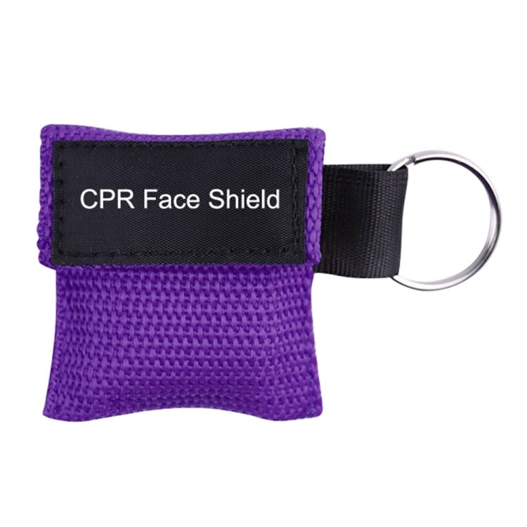 CPR Emergency Face Shield Mask Key Ring Breathing Mask - Trustpick