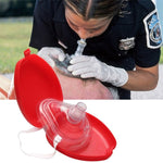 CPR Resuscitator Rescue Emergency First Aid Breathing Mask Mouth Breath One - way Valve Tools - Trustpick