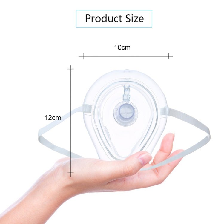 CPR Resuscitator Rescue Emergency First Aid Breathing Mask Mouth Breath One - way Valve Tools - Trustpick