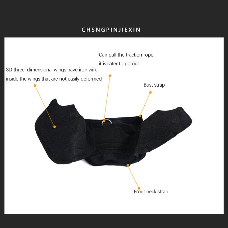 Creative Cat Dog Halloween Bat Wings Funny Props Pet Clothes - Trustpick