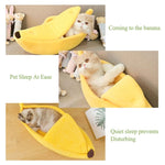 Creative Kennel Banana Shape Cat Litter Winter Warm Pet Nest - Trustpick